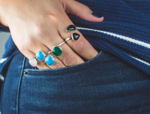 Zig-Zag Rings - Add Sparkle to Any Outfit